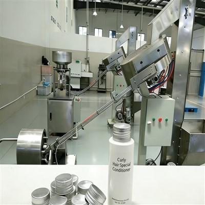 Kıvırcık Saç Özel Saç Kremi Dişli Kapak Üretim Hattı