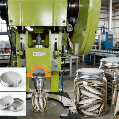 Kurutulmuş Balık Dişli Kapak Üretim Hattı