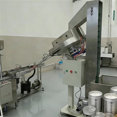 Yavaş-yanan Mum Dişli Kapak Üretim Hattı